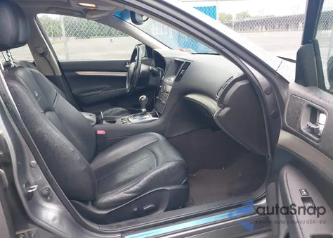 2012 Infiniti G25X z USA, uszkodzony, nr VIN JN1DV6AR0CM862539